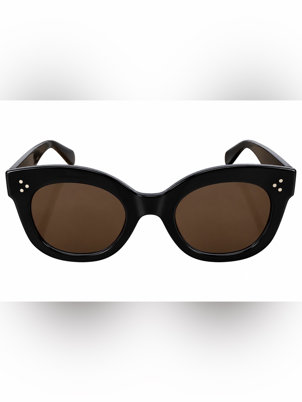 Celine Black Frame Brown Lens Women's Sunglasses